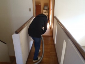 オープンハウス掃除