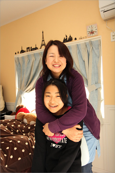 娘のふわっとしたイメージを商品として提案してくれた